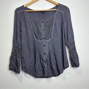 American Eagle Outfitters Lace Blouse Size XS